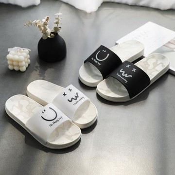 拖鞋男夏居家用外穿情侶軟底室內防滑抗菌可愛家居浴室家居拖鞋女