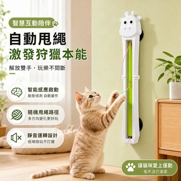 ⌛️全網最低價⌛️逗貓甩繩機 門掛式甩繩機 全自動逗貓神器 貓咪甩繩機 甩繩逗貓器 自動逗貓棒 懶人逗貓神器 逗貓玩具