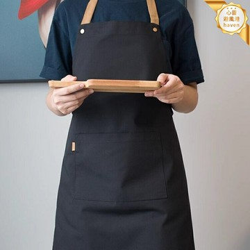 【男士專用防油】圍裙 廚房圍裙 防水圍裙 工作圍裙 餐飲圍裙 加厚耐磨 多口袋設計 咖啡店烘焙燒烤適用