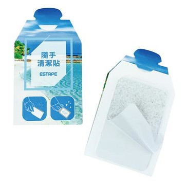 ESTAPE 隨手清潔貼/渡假版/40mmx65mmx30片