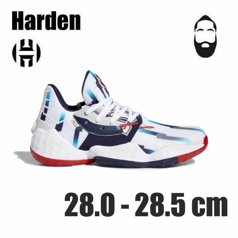 adidas アディダス Harden Vol.4 白 青 ハーデン ボリューム 4