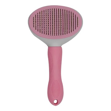 Q寶 寵物理毛梳  粉色  1支