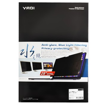 ADI 亞第 靜電吸附 水之鏡防窺片 15.6吋 16:9 專用  黑色  1片
