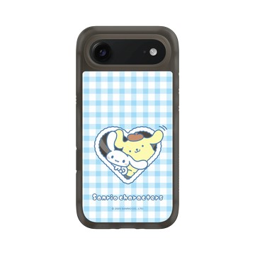 iPhone Air AirX 本質黑 - 三麗鷗-布丁狗＆大耳狗綜合圖 Mix Characters - 派對系列-派對格紋