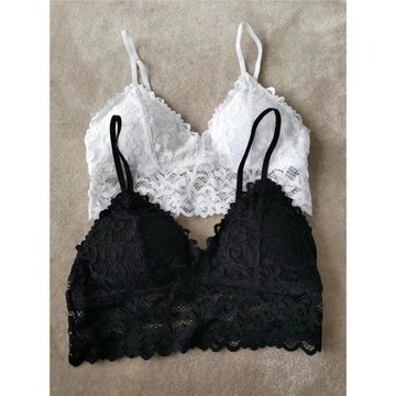 套頭式蕾絲抹胸內衣