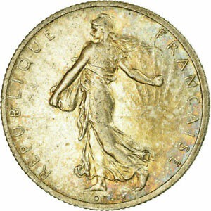 アンティークコイン コイン 金貨 銀貨 Coin, France, Semeuse, Francs, 1913, Paris, AU Silver