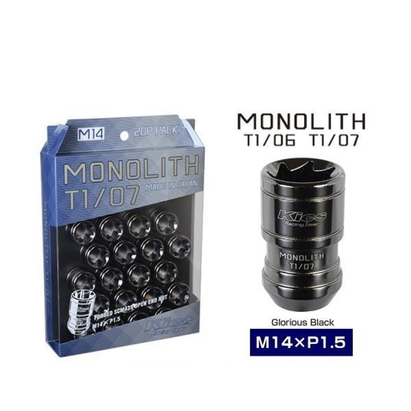 KYO-EI 協永産業 Kics MONOLITH T1 07 M14×P1.5 - パーツ