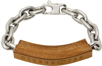 MM6 Maison Margiela 银色手链