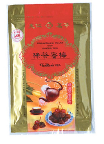【天仁茗茶】茶香蜜餞系列-綠茶蜜梅