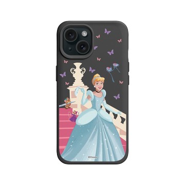 iPhone 15 SolidX 黑 - 迪士尼-公主系列 Disney Princess - 迪士尼公主 - 灰姑娘