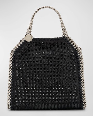 Tiny Embellished Chain Tote Bag