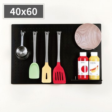 免釘牆｜inpegboard薄片洞洞板400*600*1mm韓國製 完美主義【G0174】