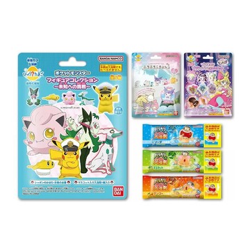 日本 BANDAI 萬代 沐浴球 入浴球 泡澡球 寶可夢 三麗鷗 嘎哩嘎哩君 光之美少女內含玩具