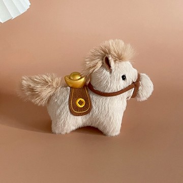 🆕新品上架💖【梨花瑪雅】 好運🐴馬上有錢🪙玩偶鑰匙圈 情人禮物，閨蜜禮物，生日禮物，節慶禮物