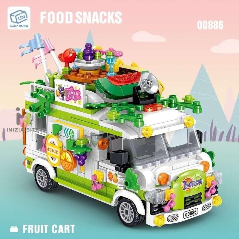 ブロック 車 ショップ レゴ互換品 LEGO互換品 互換 6色 女の子 男の子