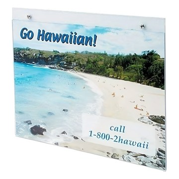 Life 徠福 掛壁式單張型錄架  A4  1個