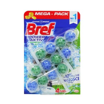 德國 Bref 掛式馬桶芳香潔廁球(松木香味) 一卡(3x50g)