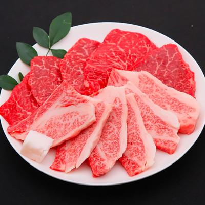 ふるさと納税 神戸市 神戸牛 焼肉モモカルビ 800g