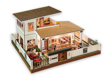 *免運費*豪華榕園/大型紙紮屋/附魂身/附電池靈屋/屋簷/屋頂/佛堂版/ktv版/往生/紙紮屋/禮儀