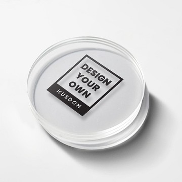 圓形亞加力透明杯墊/4件裝