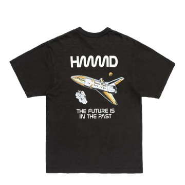 HUMAN MADE SPACESHIP GRAPHIC TEE BLACK