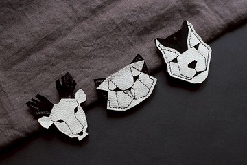 壹染指原創 | 貓狗鹿 | AirTag保護套 | 眼鏡掛  | 門禁套 鑰匙扣