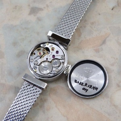 ROLEX アンティーク レディースウォッチ 金無垢 ホワイト