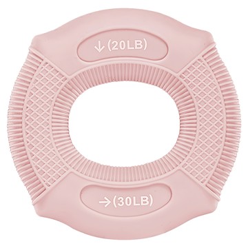 雙力度握力器 20-30LB  1個  7.8 x 7.8 x 2.2cm  粉紅色