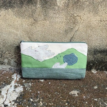 立體萬用拉鍊袋 - 月亮的鏡子 嘉明湖