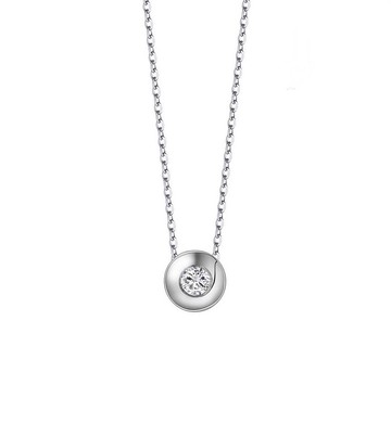 天然鑽石項鍊 20分南非鑽石 18K K750