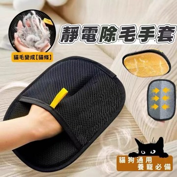 🔥當天出貨🔥升級款 靜電梳毛手套 除毛雙面手套 按摩手套 寵手套 寵物除毛 貓毛梳子 梳毛手套 寵物梳毛 貓狗通用除毛手