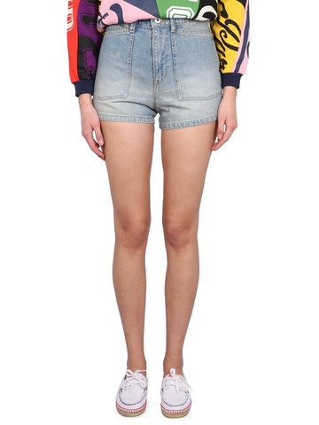 kenzo short in denim
