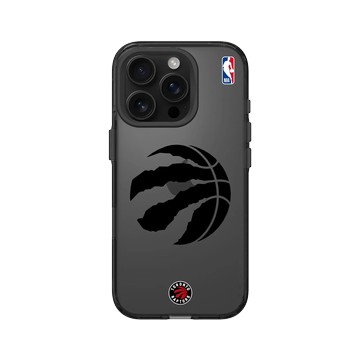 iPhone 16 Pro Clear (相機按鈕) 酷墨灰 - NBA - B&W-多倫多暴龍 Toronto Raptors B&W
