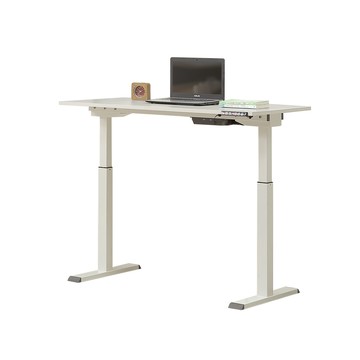 直人木業 直人電動升降桌150CM(白榆木)