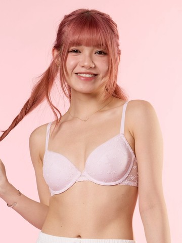 GIULIA, 蕾絲軟鋼圈薄墊內衣