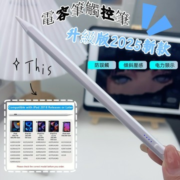 【台灣出貨🚀】觸控筆 手寫筆｜充電款 iPad適用｜精準防誤觸✏️｜可放手書寫｜贈筆頭x2