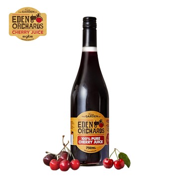 紐西蘭Eden Orchards伊甸莊園 100%櫻桃原汁750ml