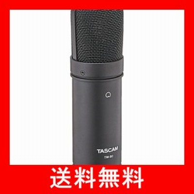 TASCAM TM-80(B) ブラック コンデンサーマイクロホン