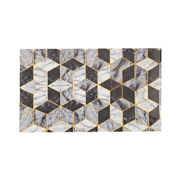 Caldo 卡朵生活 PVC防水防油廚房地墊 黑鑽迷境  75 x 45cm  1個