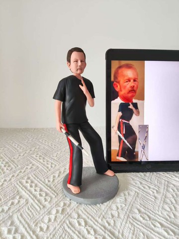 客制化人物公仔 人偶 3D人像畫 似顏繪 肖像 定制 生日 紀念 禮物