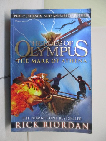 【書寶二手書T9／一般小說_R42】Heroes of Olympus: The Mark Of Athena_Riordan Rick