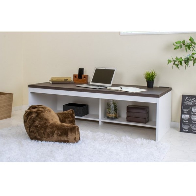 パソコンデスク ロータイプデスク コンピューター 机 プリンター ローデスク 日本製 木製 天板 幅150cm 奥行60cm Pc 6015 通販 Lineポイント最大0 5 Get Lineショッピング