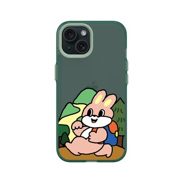 iPhone 15 Clear 憂墨綠 - Noiinoii - 登山小兔