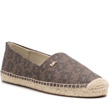 MICHAEL KORS KENDRICK SLIP ON ESPADRILLES 棕色女款鞋子