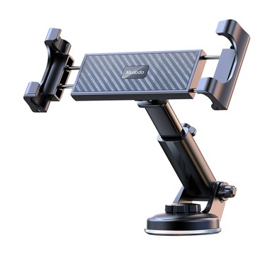 Mcdodo 麥多多 超強系列 汽車後座 手機 平板 伸縮支架  適用4.7-12.9吋  360°萬向球  黑色  1個