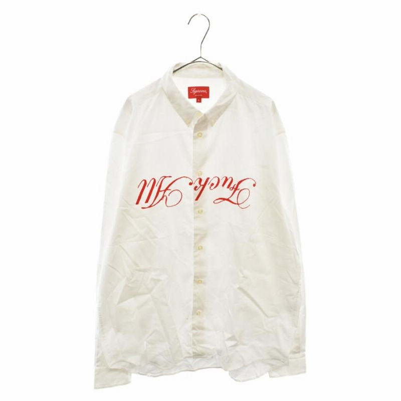 シュプリーム 21SS Jamie Reid Fuck All Shirt ジェイミーレイド  