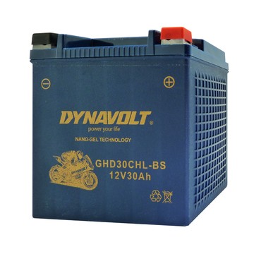 Dynavolt GHD30CHL-BS 同HARLEY哈雷重機專用電池 YB30L-B GHD30HL-BS