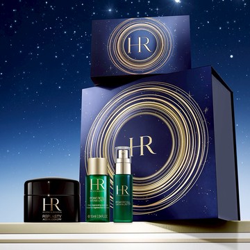 【HR 赫蓮娜】三大明星精巧修護禮盒💝經典黑繃綠寶 修護最佳拍檔 長輩禮物 生日禮物
