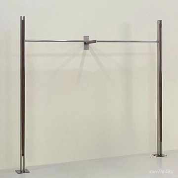 含稅免運 廠家直銷 買手店展示架工業風陳列架不銹鋼貨架落地上墻架服裝店掛衣架批髮