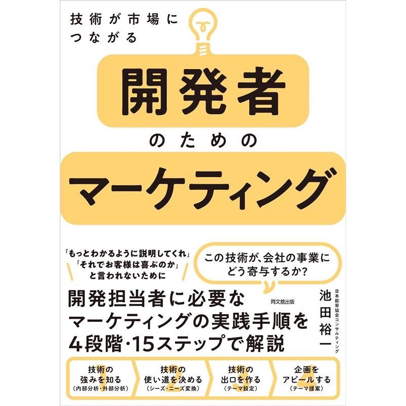 技術が市場につながる 開発者のためのマーケティング